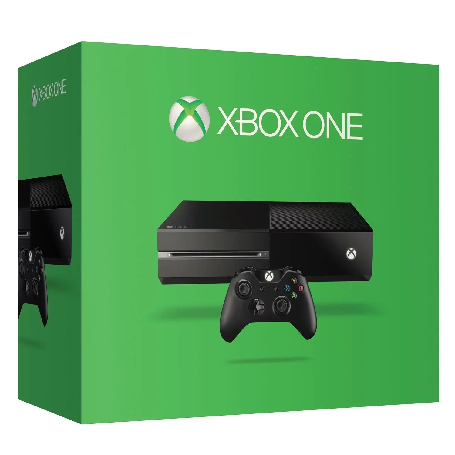 Microsoft Xbox One Original 500GB Gaming Console Black with HDMI Cable Cleaning Kit Bundle Like New
