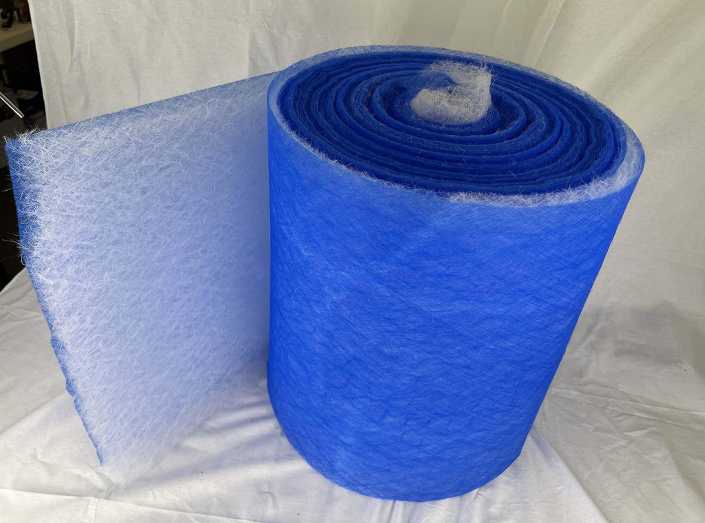 wioboy Paint Booth Exhaust Filter Roll, 25"x 300 ft, Sizepray Booth Filter, Fiberglass Paint Arrestor(18 Gram)