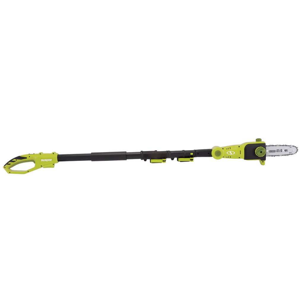 Sizeun Joe 24-Volt Cordless Telescoping Pole Chainsaw, 8-inch, Tool Only