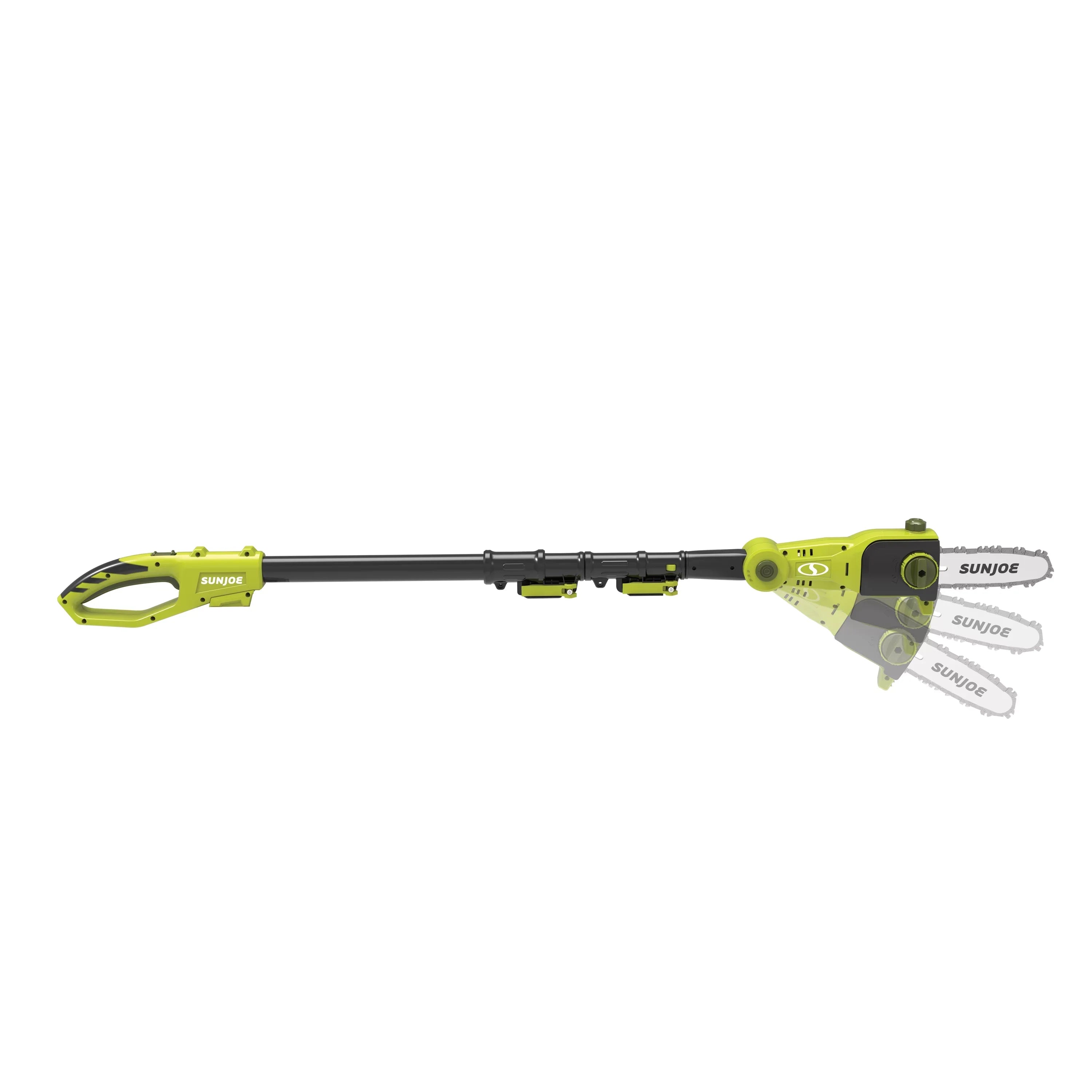 Sizeun Joe 24-Volt Cordless Telescoping Pole Chainsaw, 8-inch, Tool Only