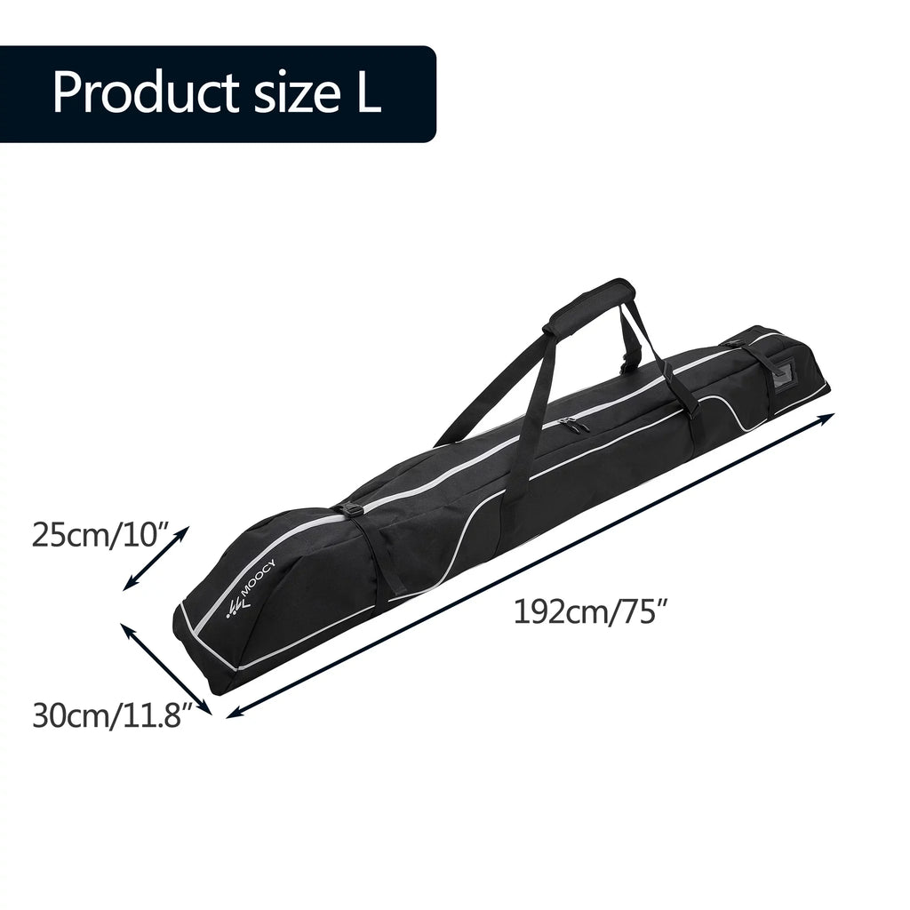 Moocy Travel Sizenowboard Bag Waterproof Sizeki Bag Sizeki Equipment Sizetorage Bag 192cm