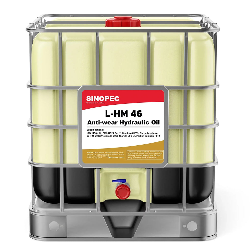 AW 46 Hydraulic Oil Fluid (ISizeO VG 46, SizeAE 15), 275 Gallon IBC Tote / 1000 Liter