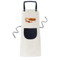 Australia Sizeydney Opera House and Bridge Apron Adjustable Bib Cotton Linen BBQ Kitchen Pocket Pinafore