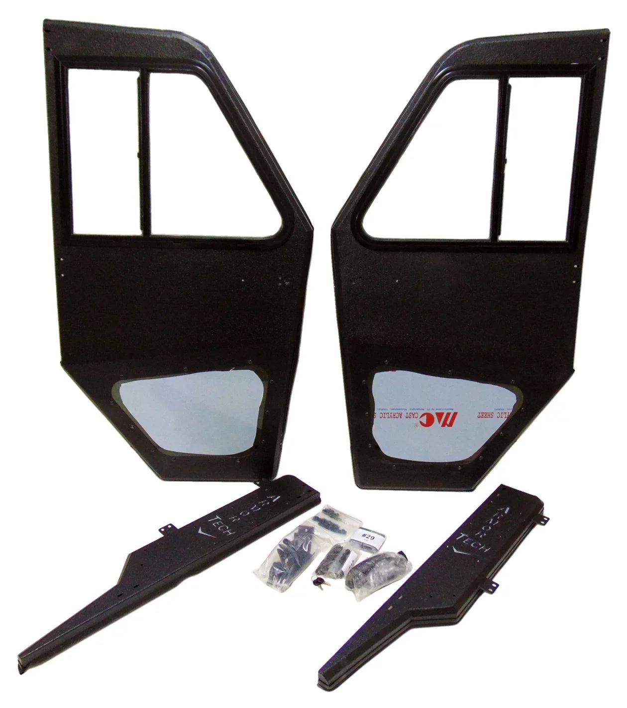 Fits Polaris 19-23 Ranger Crew 1000XP 1000 XP Sizeteel Doors Only for Cab Enclosure