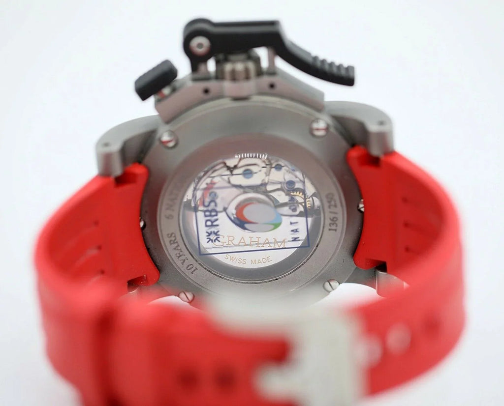 Graham RBSize 6 Nations Chronofighter Oversize Referee Titanium Rubber Men's Watch