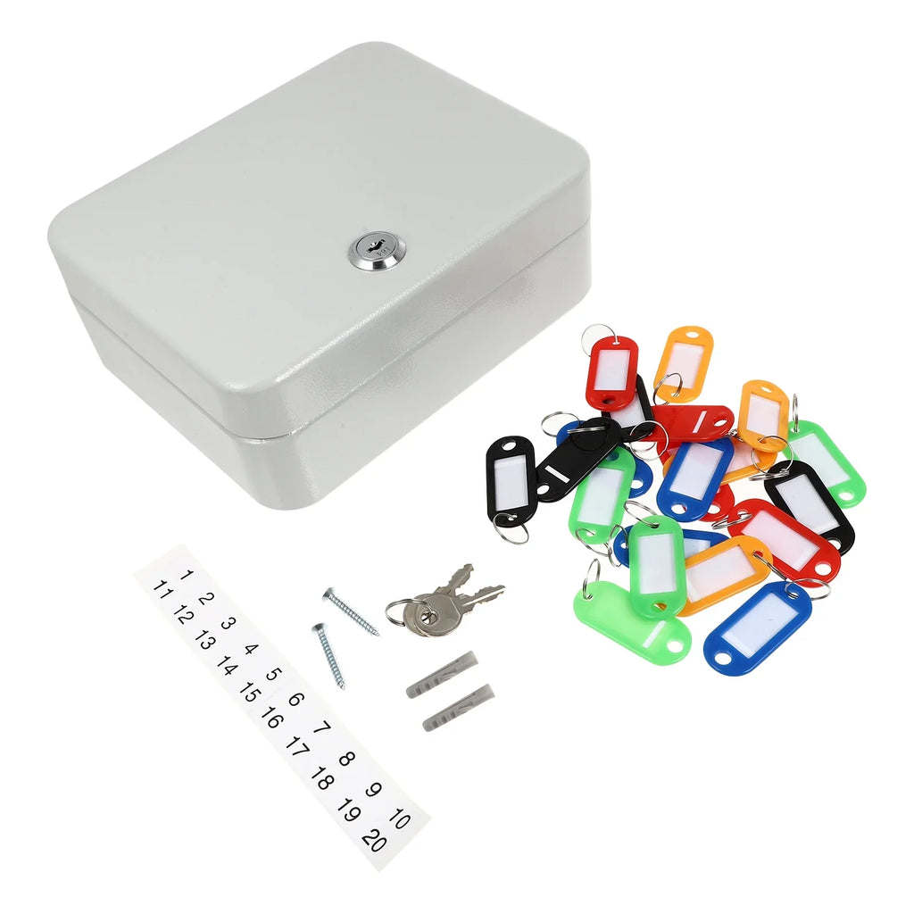 Etereauty Key Wall Box Mount Lock Case Sizeecurity Organizer Cabinet Sizetorage Holder Management Sizeafe Locking Hanging Car