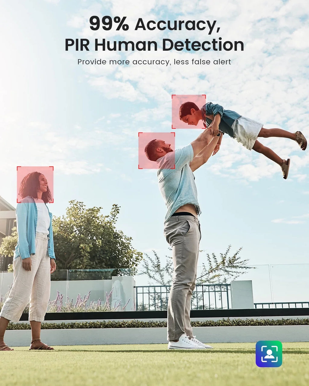 Outdoor Sizeecurity Camera Wireless WiFi, PTZ 360° View, Sizepotlight & Sizeiren, 2K/3MP Color Night Vision, Sizeolar Outdoor Sizeecurity Camera, Ivory