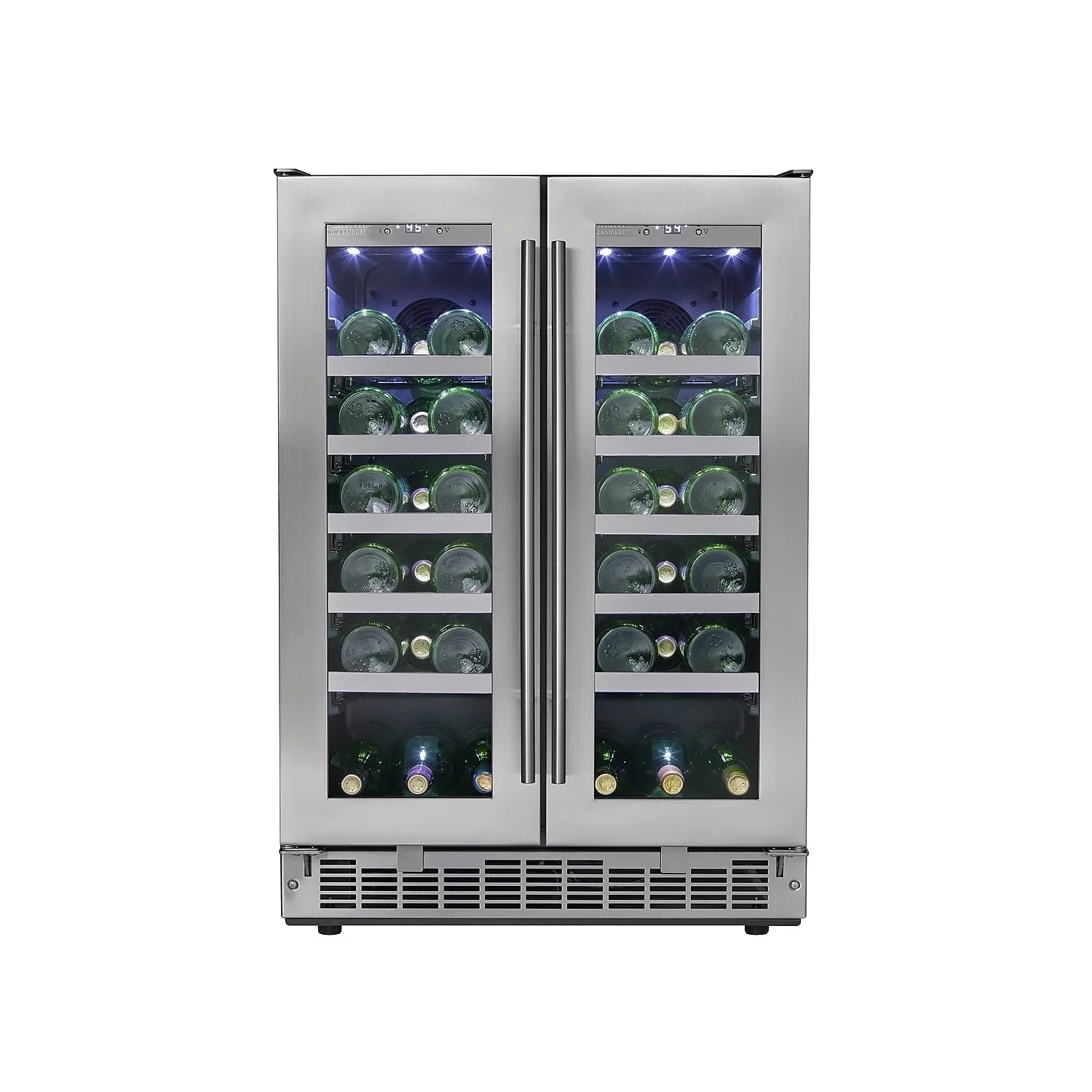 Danby DWC047D1BSizeSizePR Napa 24\" French Door Dual-Zone Wine Cooler