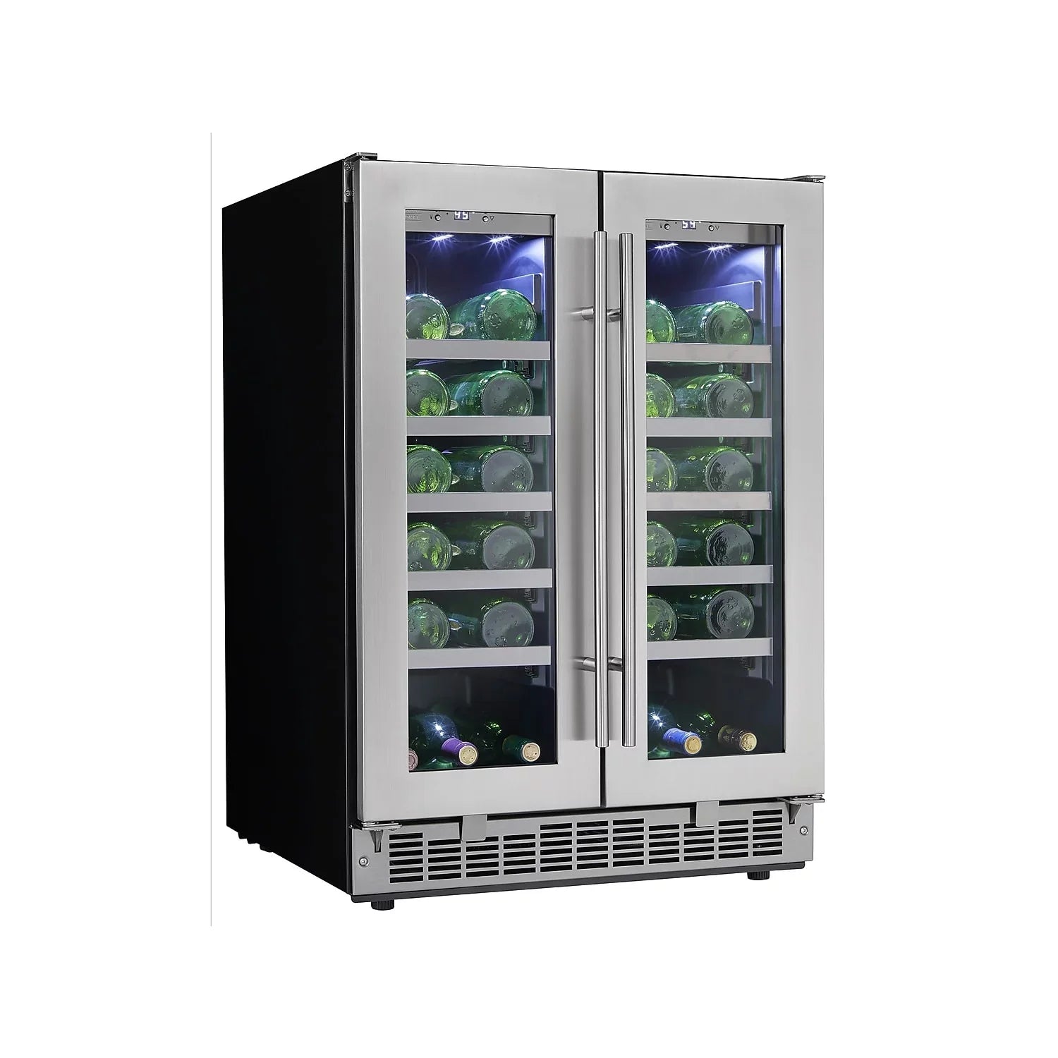 Danby DWC047D1BSizeSizePR Napa 24\" French Door Dual-Zone Wine Cooler