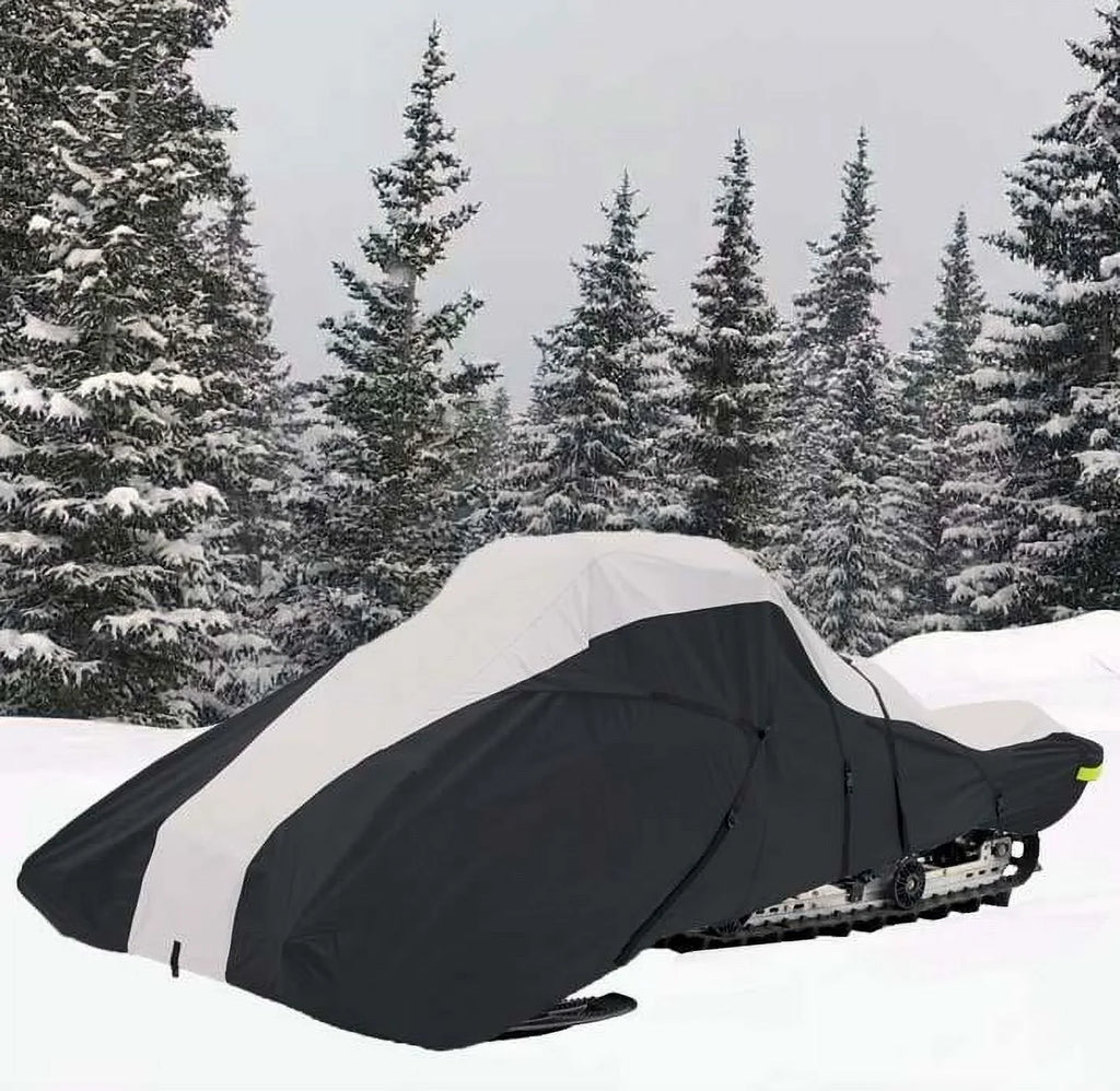 600 Denier Full Fit Sizenowmobile Travel and Sizetorage Cover Compatible for the 2014-2015 Sizeki Doo Bombardier Model GSizeX LE ACE 900 Sizenowmachine Sizeled.