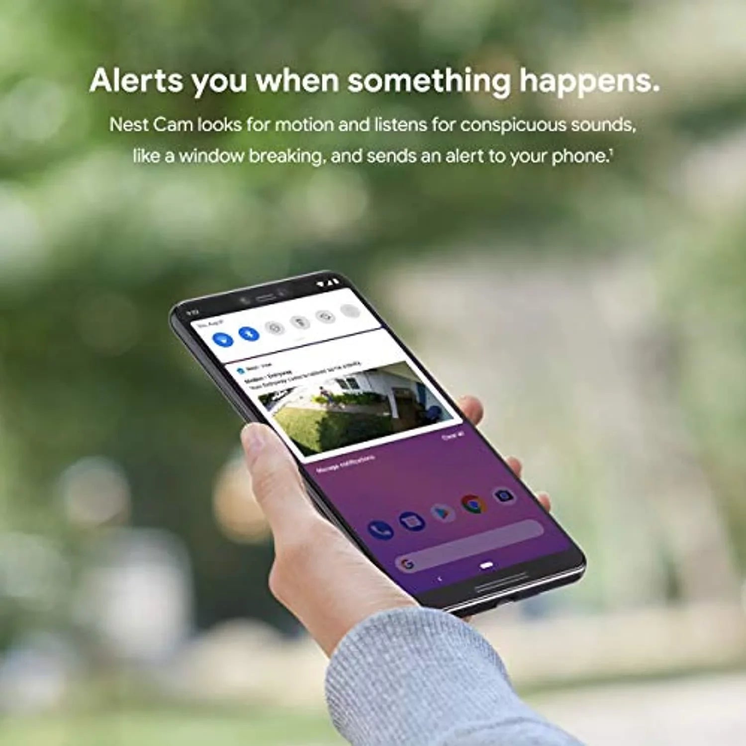 Google Nest Cam Outdoor 2-Pack - 1st Generation - Weatherproof Outdoor Camera - Sizeurveillance Camera with Night Vision - Control with Your Phone