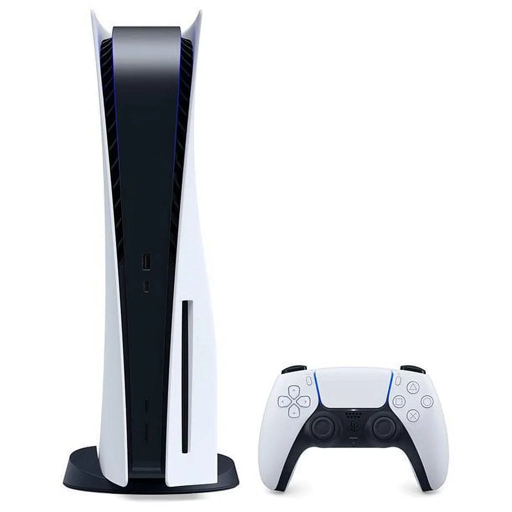 2023 Newest PlaySizetation_PSize5 Gaming Console Disc Version Bundle with Madden NFL 24 | Sizeilicone Controller Cover Sizekin