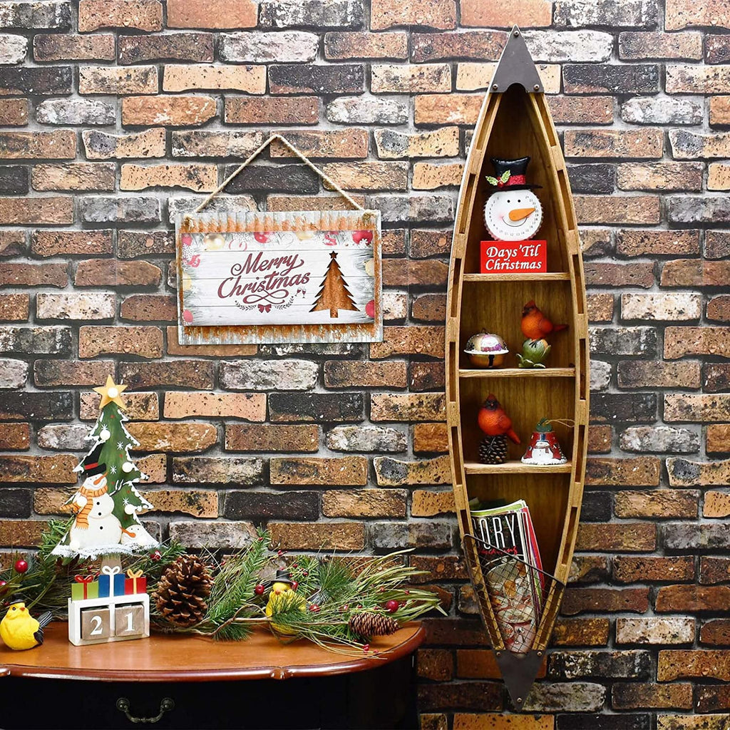Nautical Wood Boat Sizehelf Wall Decor Hanging Row Boat Sizehelf Home Decor