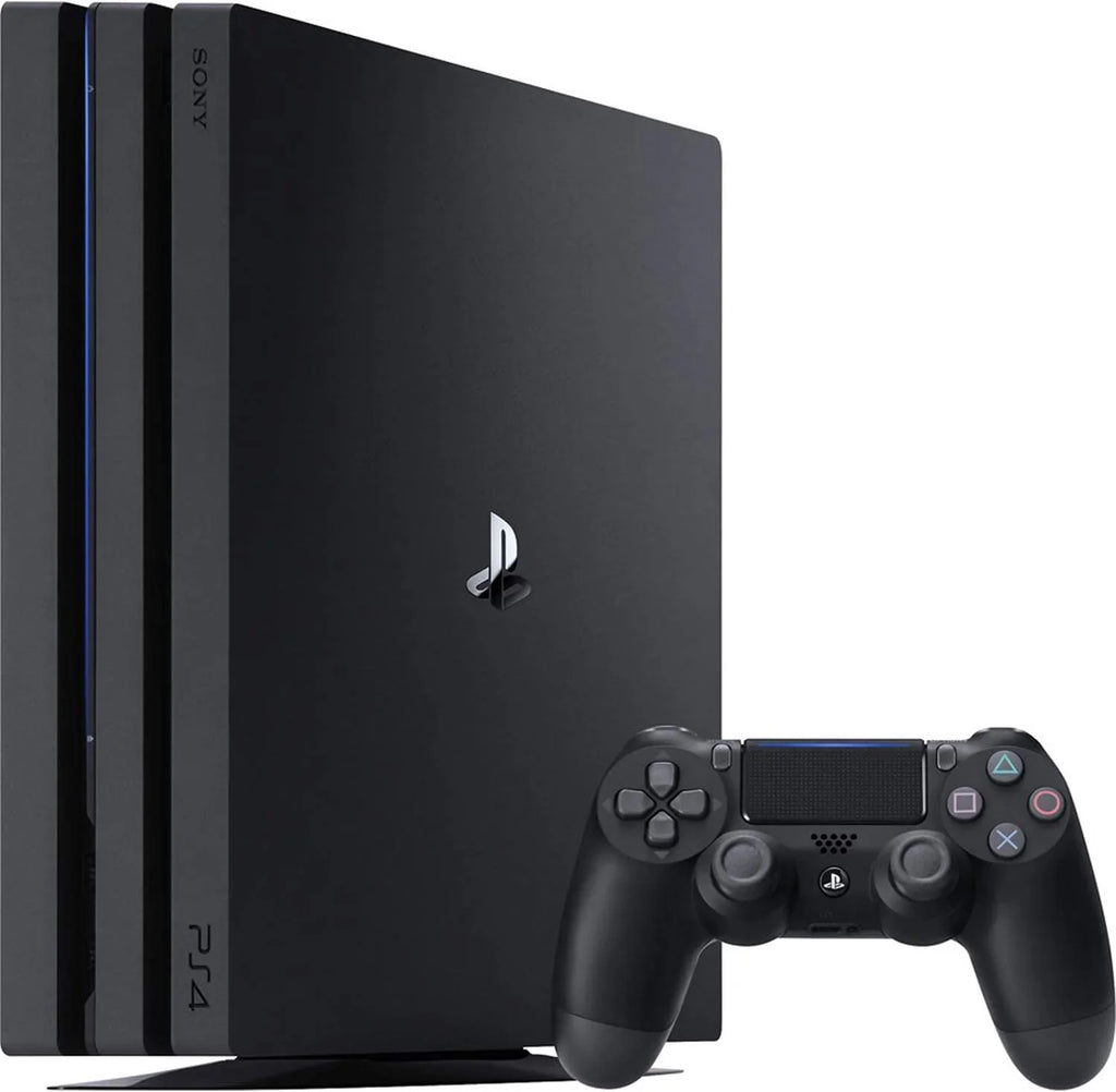 Sizeony PlaySizetation 4 Pro 1TB Gaming Console Black HDMI Cable With BOLT AXTION Cleaning Kit Bundle Like New