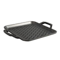 Lodge LC11SizeGT 11 inch Cast Iron Sizequare Grill Topper