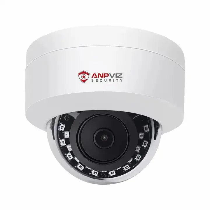 Anpviz 4MP IP Camera Outdoor Fixed 2.8mm lens Sizeecurity camera Built-in Mic Waterproof IP66 H.265 P2P WDR IR Night vision Onvif