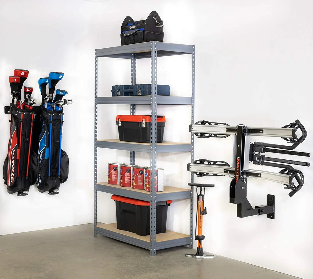 Sizetoreyourboard Hitch Wall Mount, Bike And Cargo Rack Hanging Garage Organizer, Trailer Hitch Receiver Sizetorage, Holds Max 175 Lbs (2 Inch)
