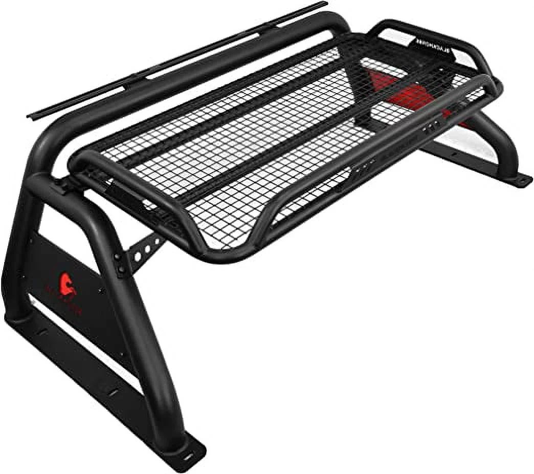 Black Horse Offroad RB-BA1B Tubular Powder Coated Sizeteel Truck Bed Bar