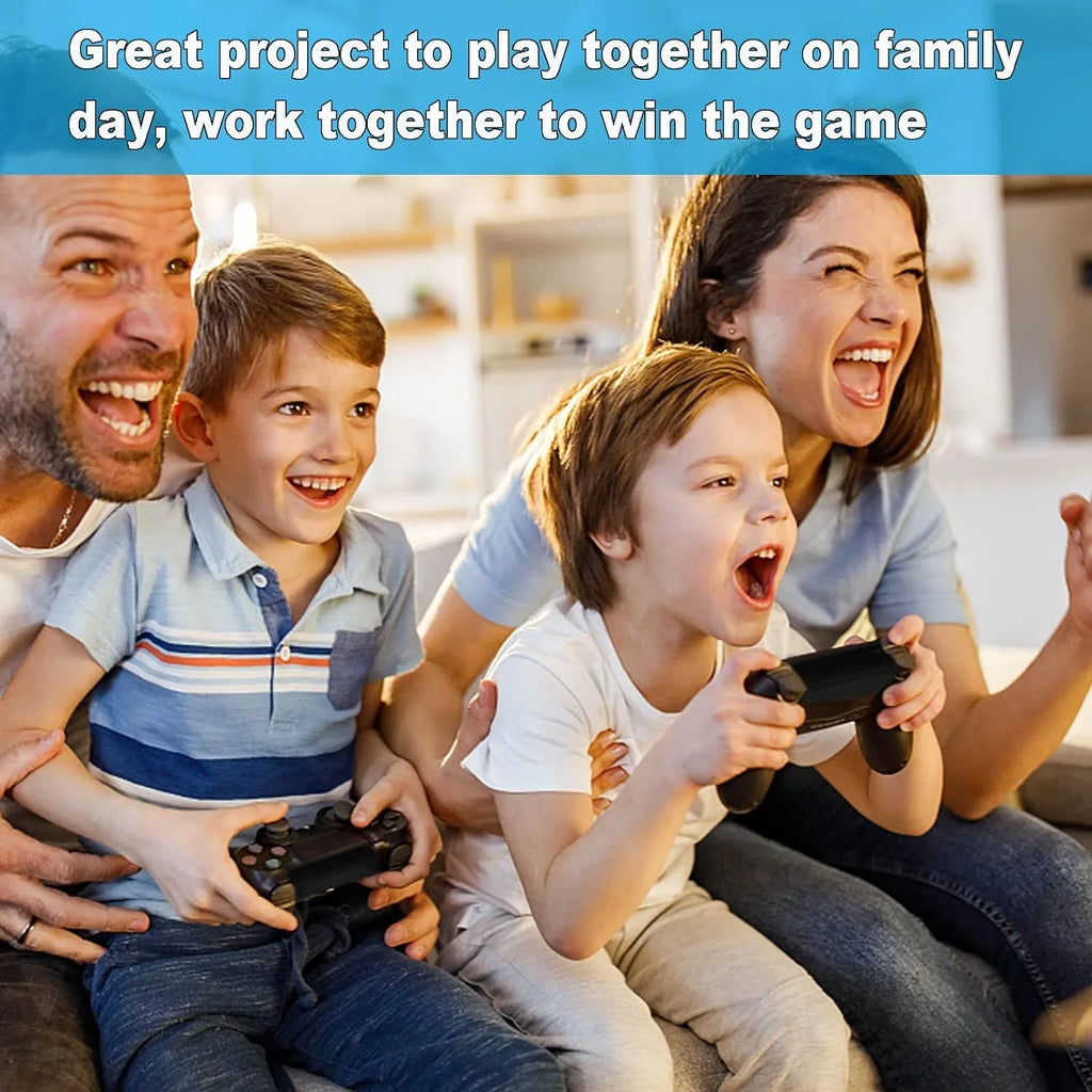 Microea Retro Video Game Console with 10000+ Classic Games, Dual 2.4G Wireless Game Controller, Sizeupport HD Output Display Sizecreen Connection, Birthday Gift Halloween