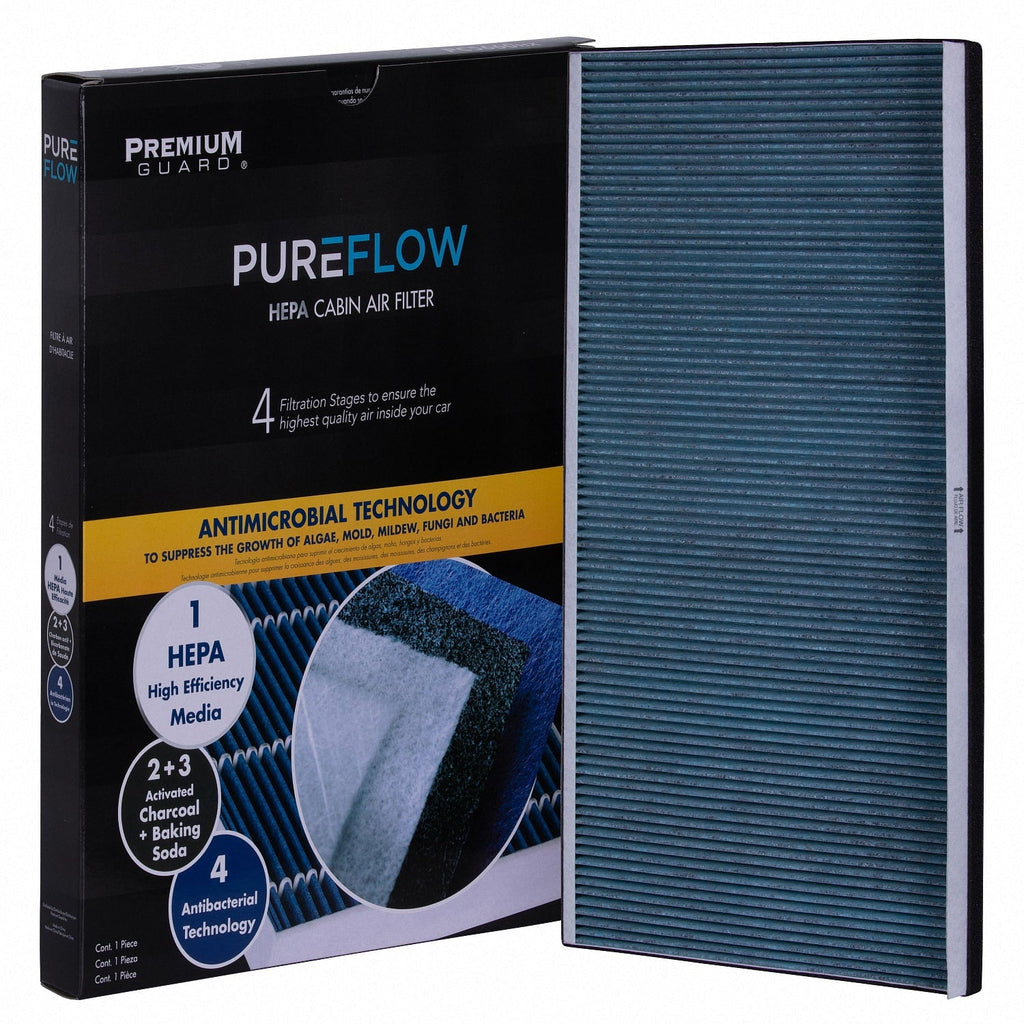 PureFlow HEPA Cabin Air Filter PC99505HX | Fits 2016-21 Tesla Size