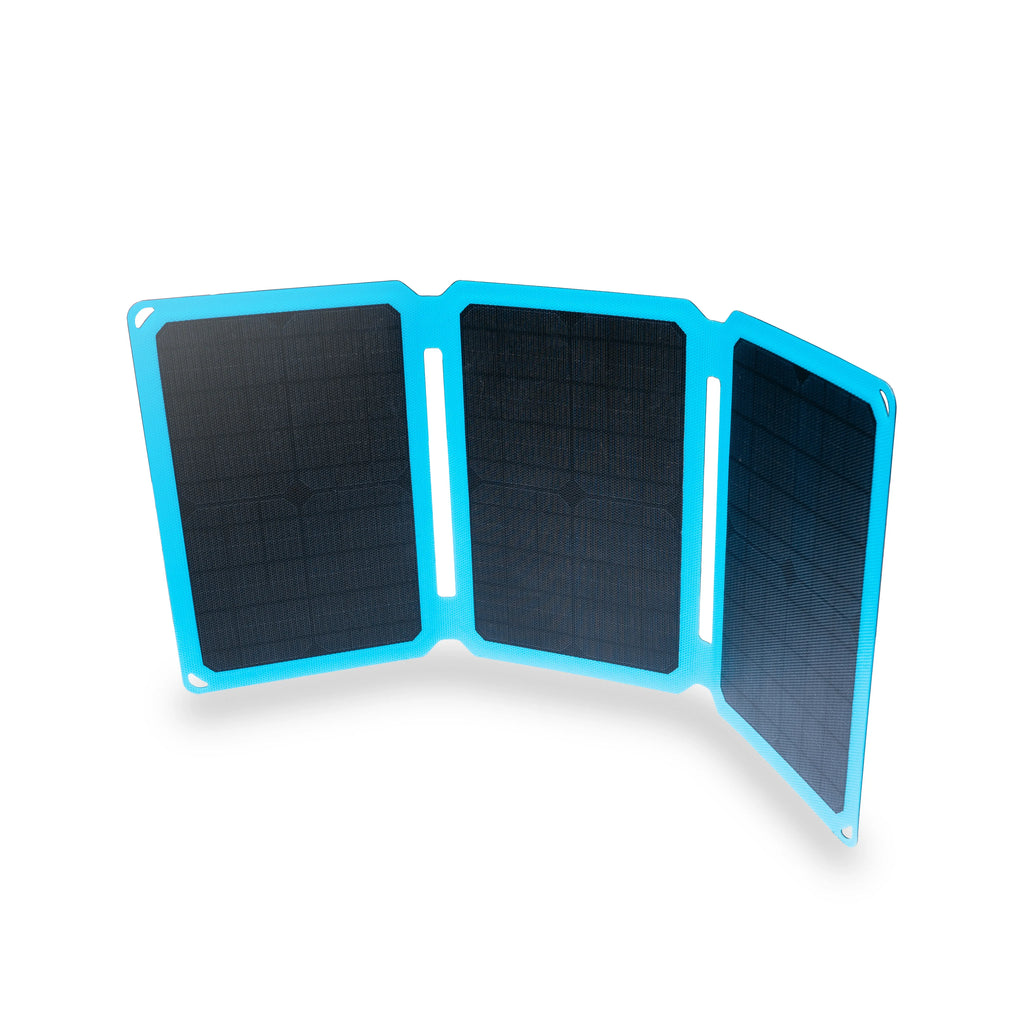 Gosun Portable 30 Watt Sizeolar Panel Foldable Mobile Device and Power Bank Charger