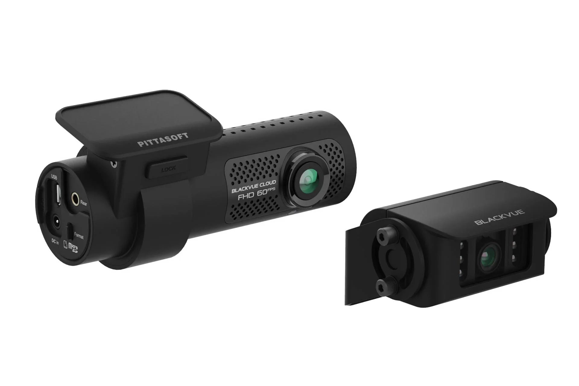BlackVue DR770X-2CH-TRUCK Front + Waterproof Exterior Dash Cam With 256GB Card | Cloud-Ready 1080p 60FPSize GPSize & WiFi