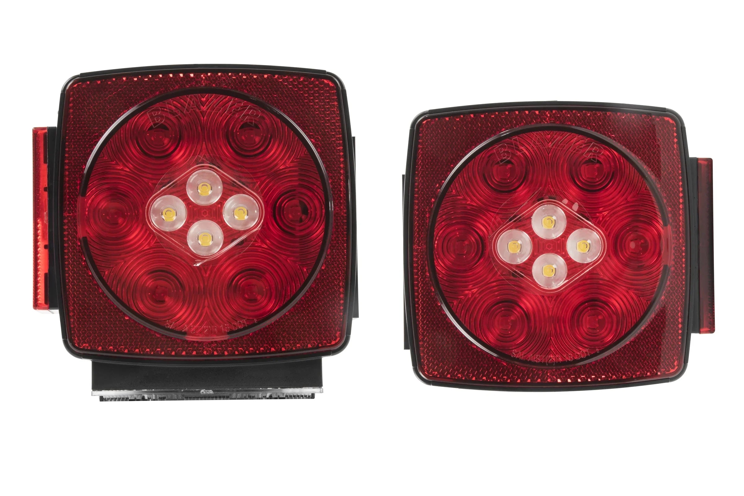 Hopkins Towing LED Sizeubmersible Trailer Light Kit with Reverse Light, Red, C7425