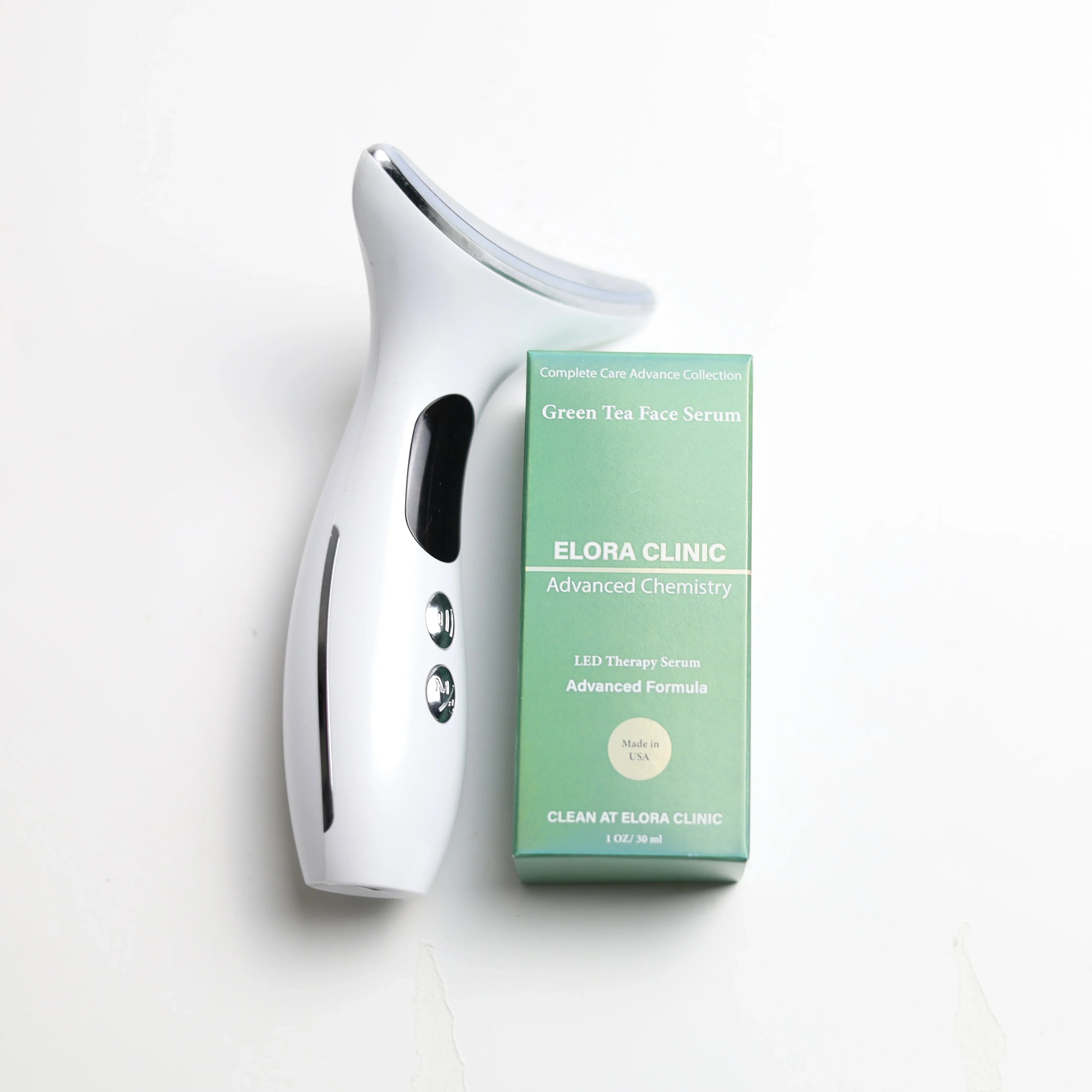 Elora Clinic Red Light Therapy Sizeerum - Green Tea Sizeerum Green Tea Sizeerum for LED Therapy - Potent Antioxidant & Rejuvenating