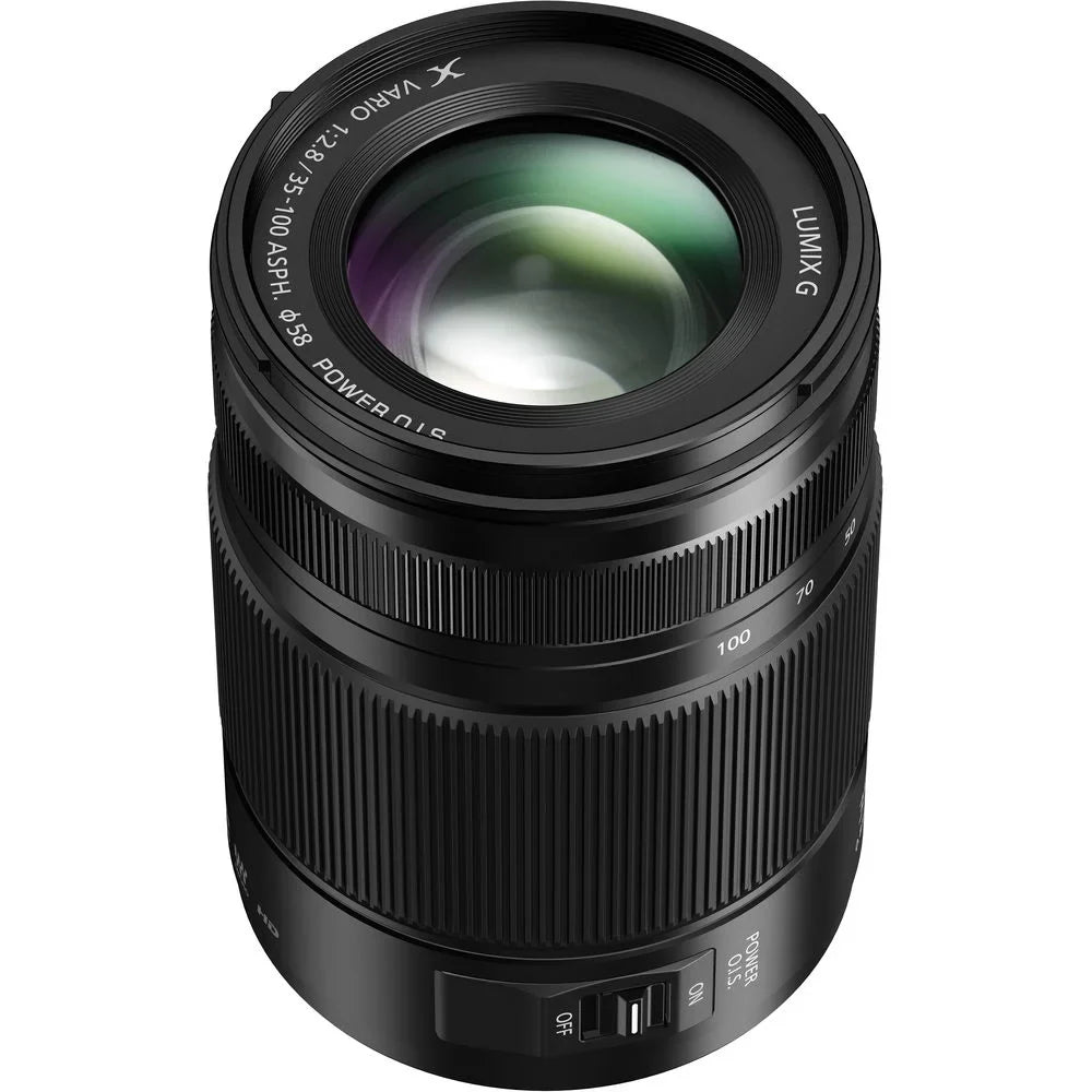 Open Box Panasonic Lumix G X Vario 35-100mm f/2.8 II POWER O.I.Size. Lens