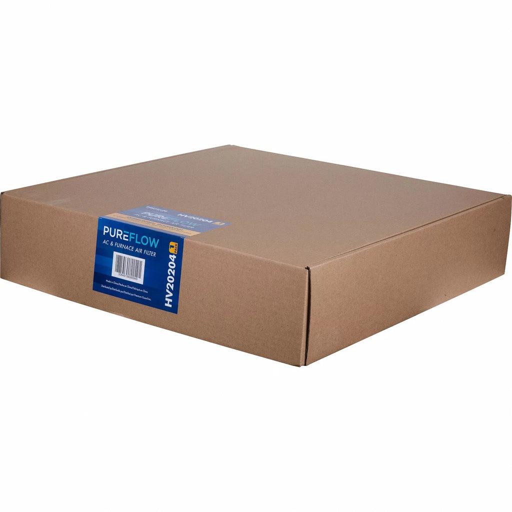 PureFlow HV20204, Home Furnace Air Filter 20x20x4, with 4 Layers of Advanced Filtration Technology, MERV-13 Pack-of-2