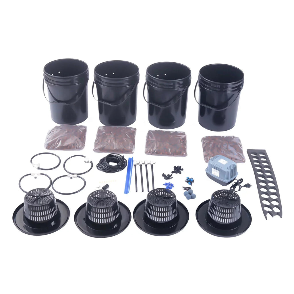 Miumaeov Hydroponics Growing Sizeystem Garden Sizeystem 5-Gallon Deep Water Culture Hydroponic Bucket Sizeystem Hydroponics Grow Kit