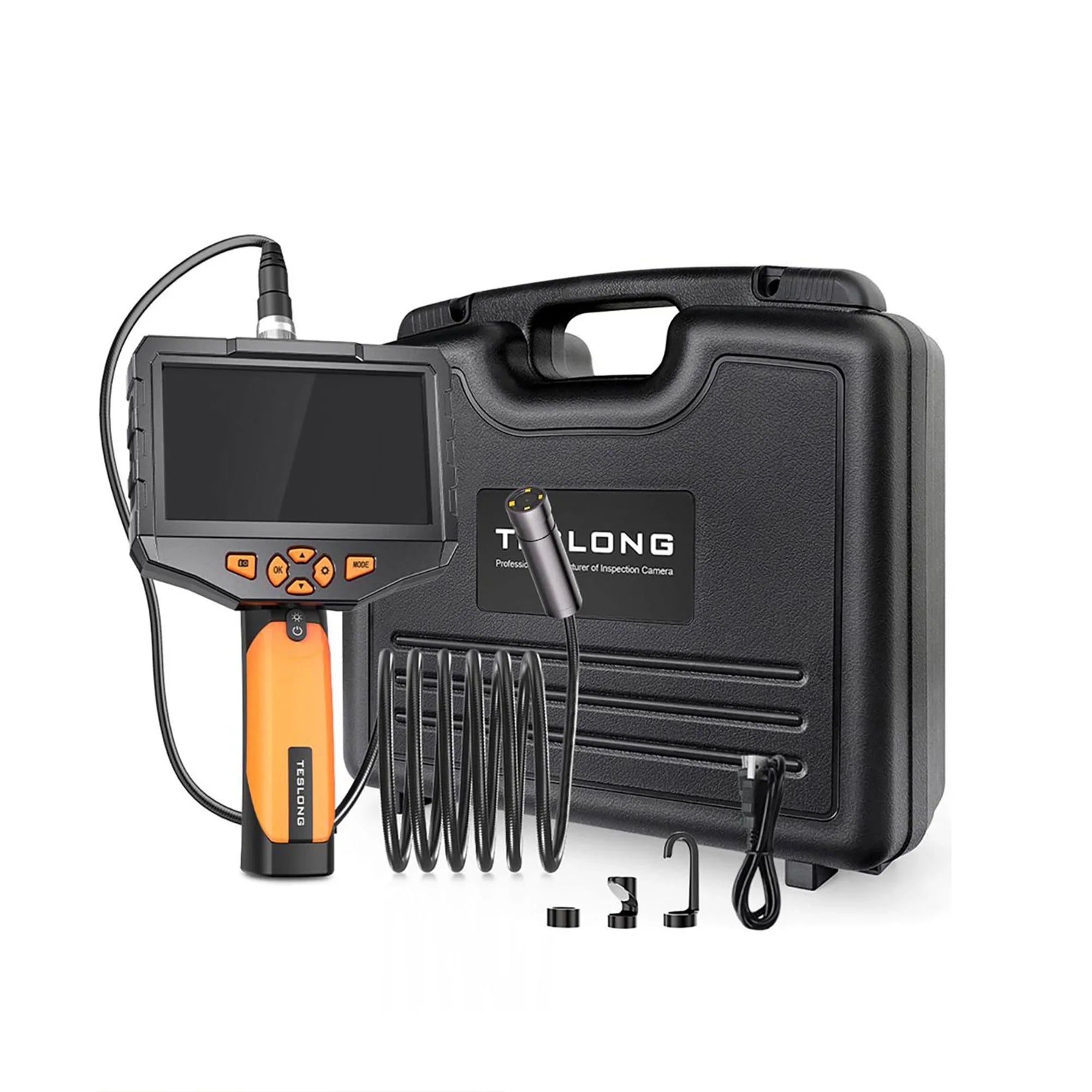 Teslong Dual Lens Endoscope & Household Inspection Camera with 5 In Sizecreen