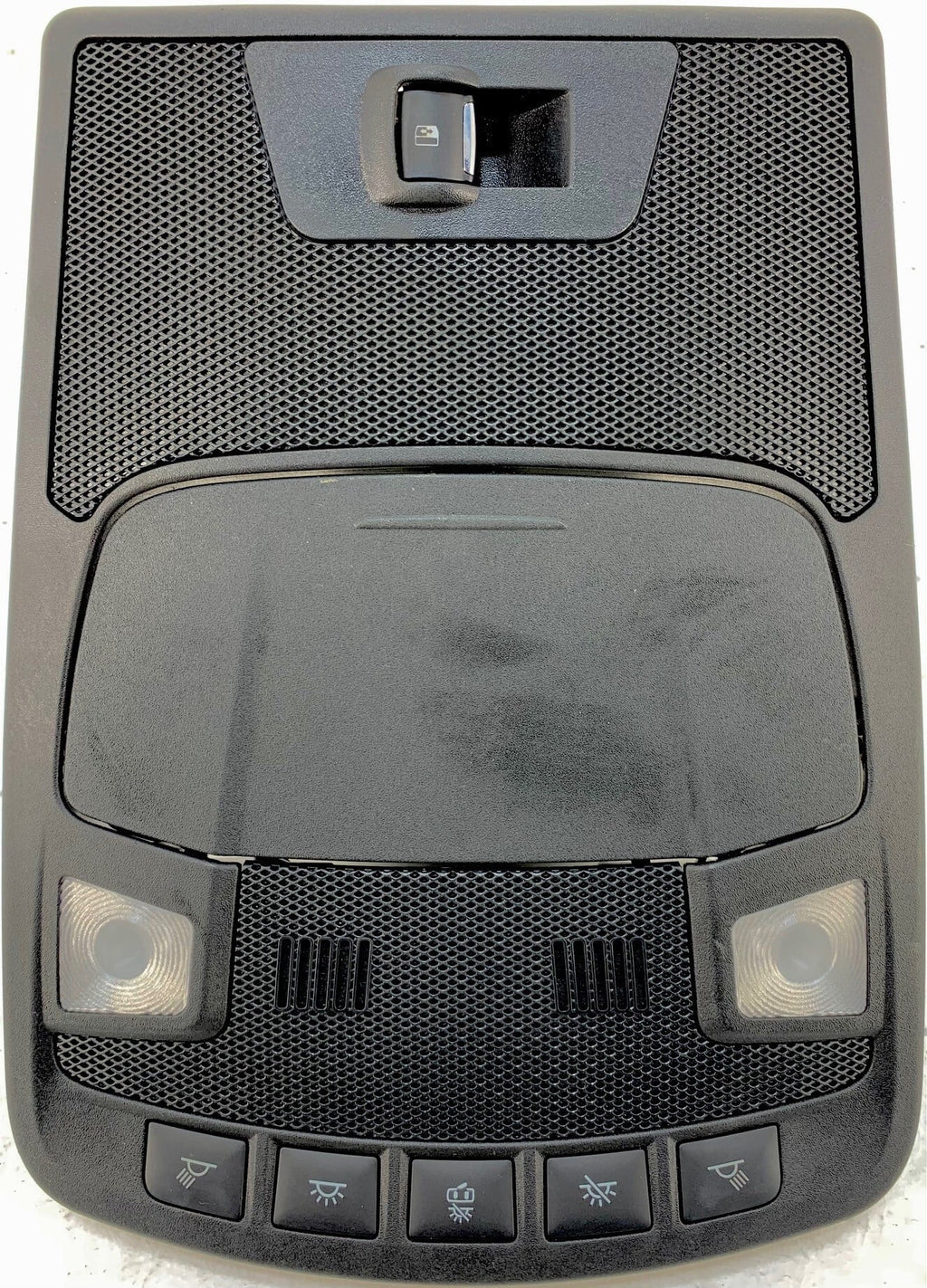 Pre-Owned 2015-2020 Ford F150 Overhead Roof Console w/ Power Sizeliding Rear Window Black OEM (Good)