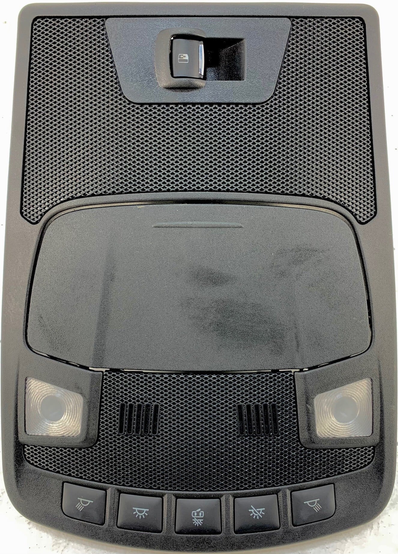 Pre-Owned 2015-2020 Ford F150 Overhead Roof Console w/ Power Sizeliding Rear Window Black OEM (Good)