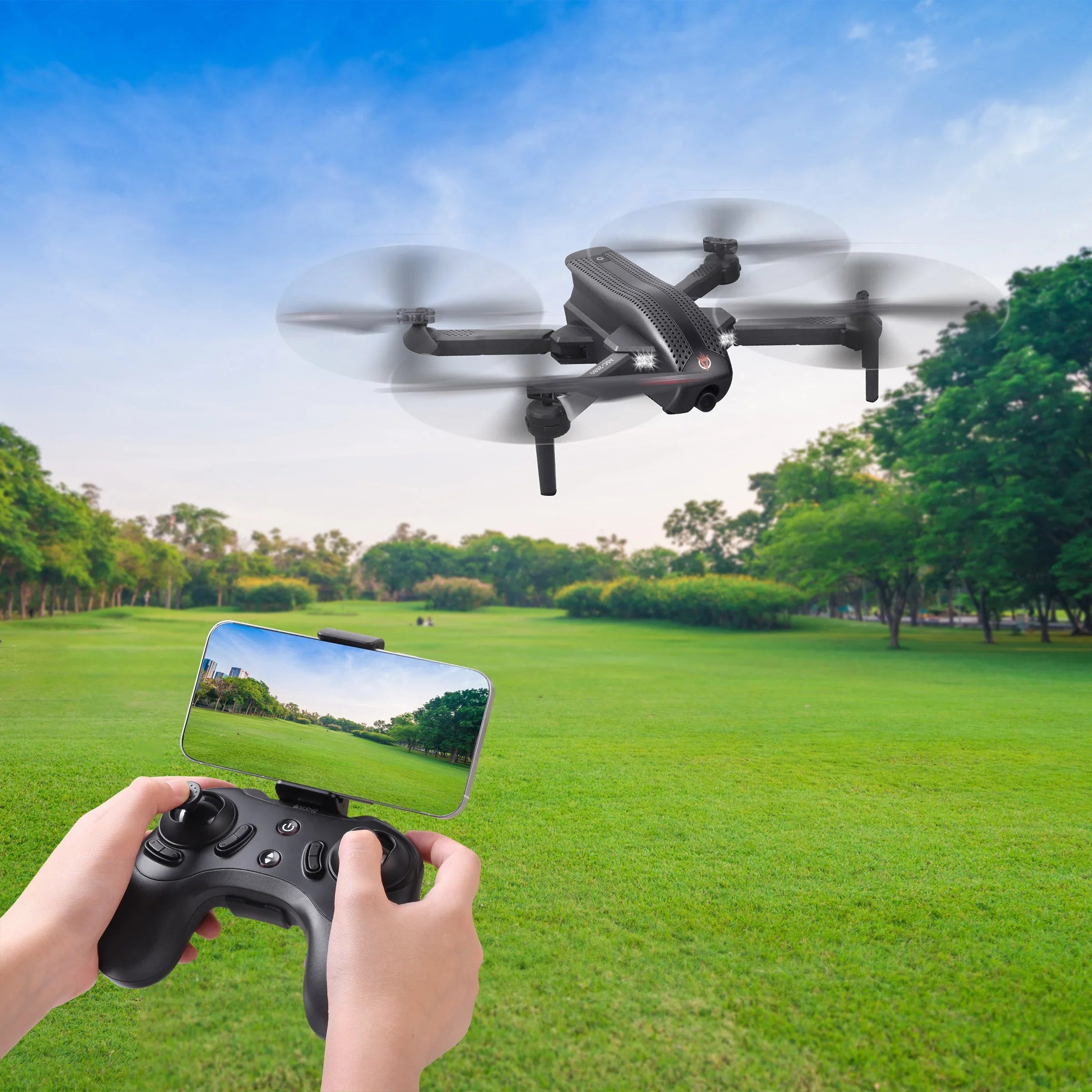 Ascend Aeronautics ASizeC-2680 Premium HD Video Drone with Ultra-Wide Camera Lens