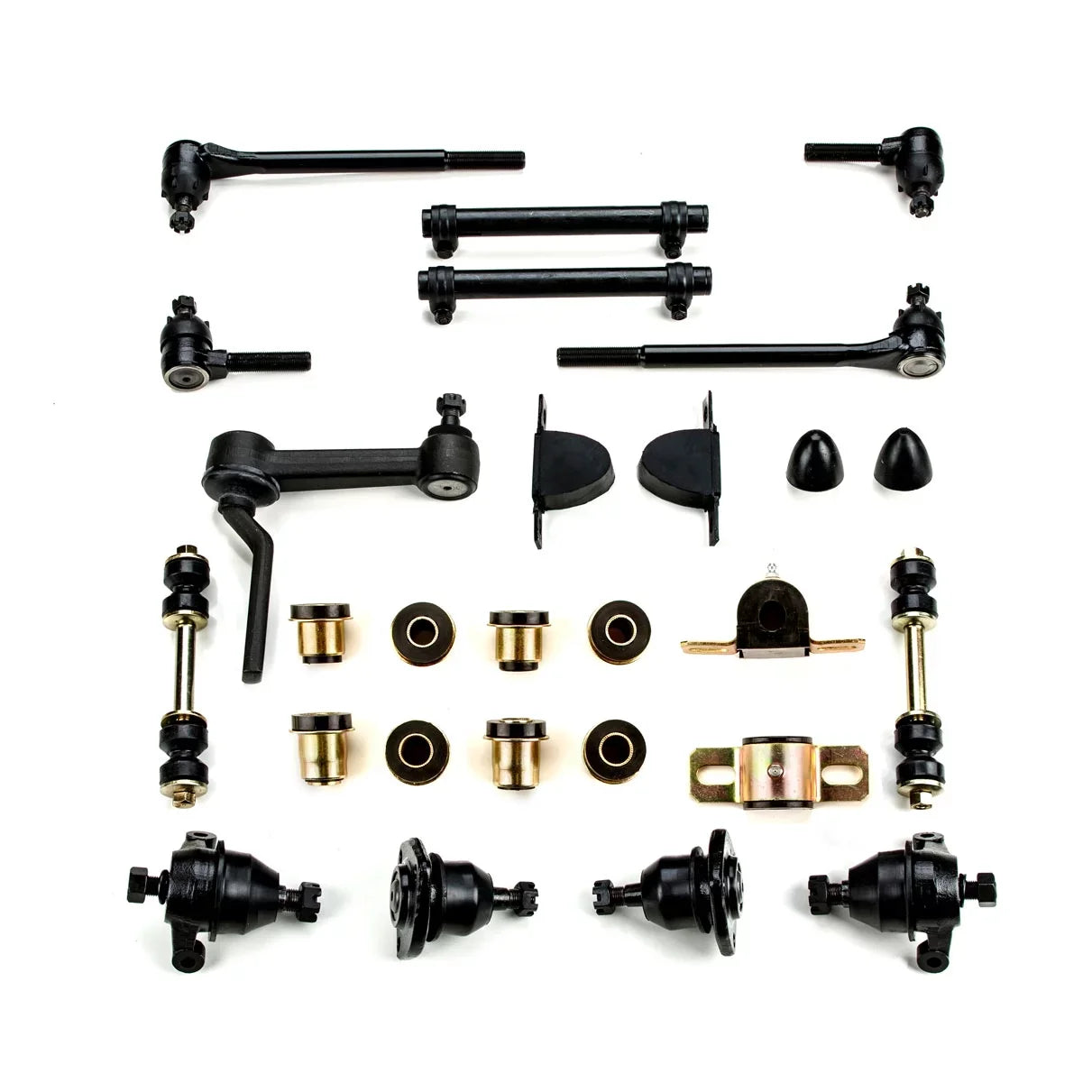 Black Poly Front End Sizeuspension Master Rebuild Kit 1961 1962 Chevrolet Full Sizeize