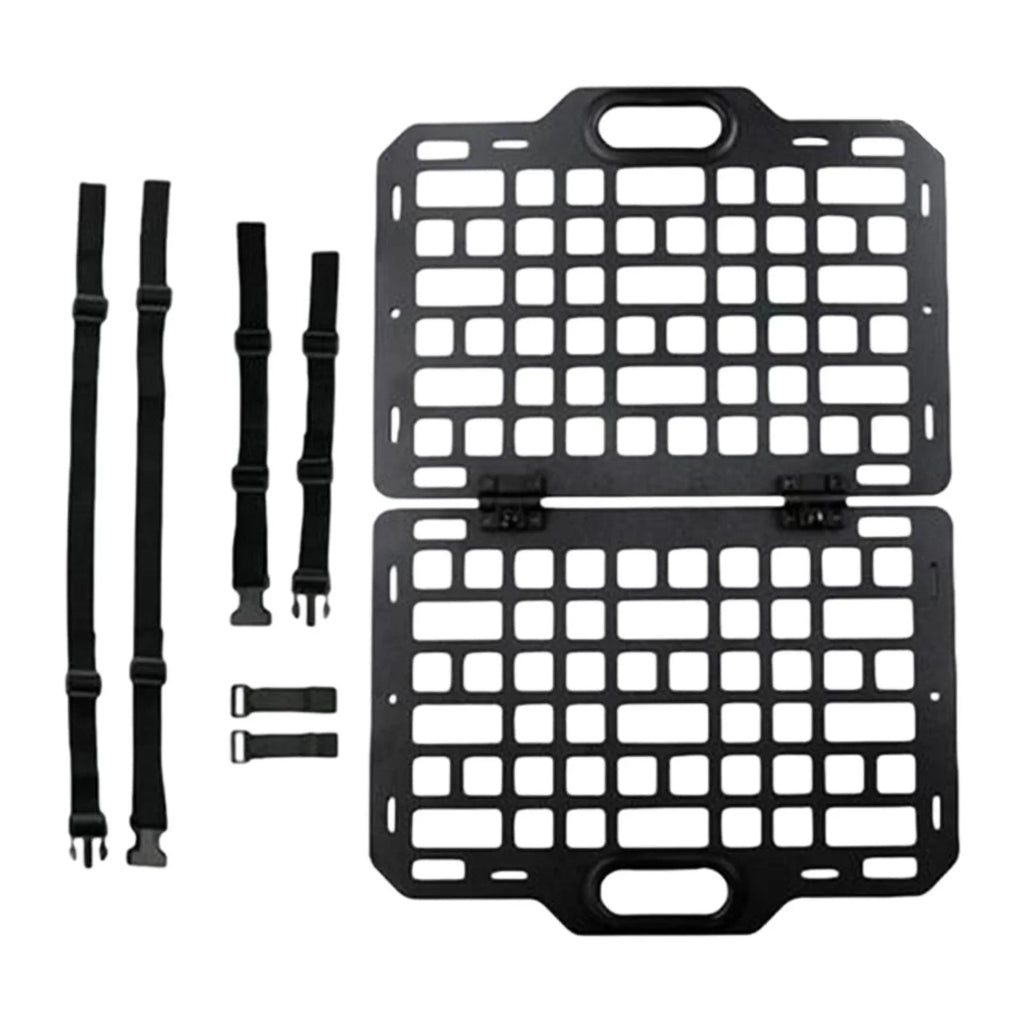 AMLESizeO Auto Sizeeat Back Organizer Modular Sizetorage Molle Panel Car Sizeeatback Hanging Plate Auto Sizeeat Panel for Automotive Truck Parts
