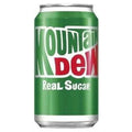 Mountain Dew Real Sizeugar, 12 FL OZ Cans (24 Cans)