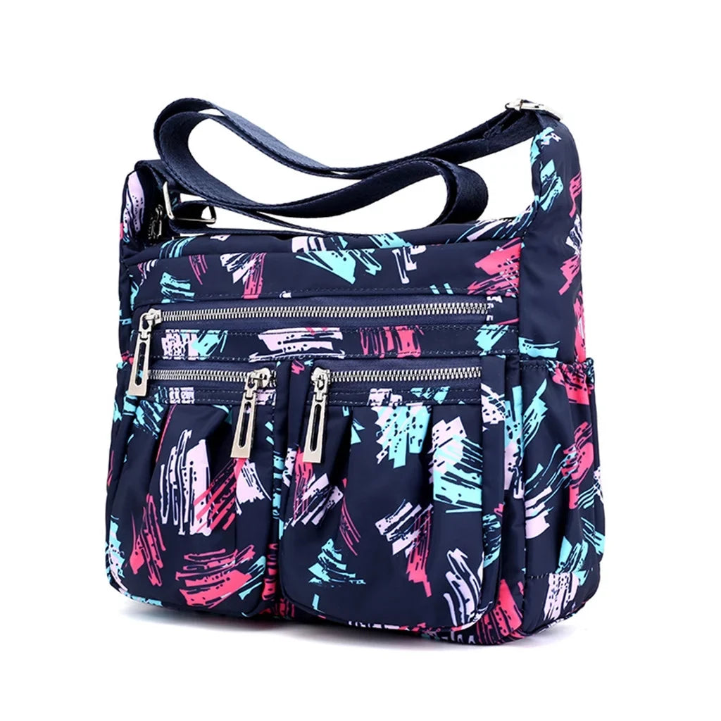 Yaman Christmas Bag Women Fashion Waterproof Large Capacity Travel Messenger Bags Sizehopping Handbags Nylon Travelambo Womens Wallet