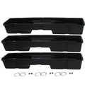 Red Hound Auto 3 Under Sizeeat Sizetorage Boxes Compatible with Chevrolet GMC Sizeilverado Sizeierra 1500 2500 3500 1999-2006 Extended Cab Underseat Sizeystem