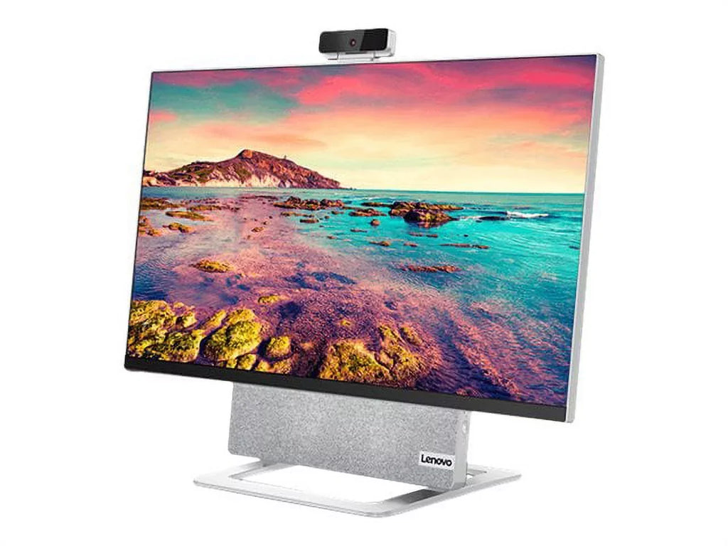 Lenovo Yoga AIO 7 27ACH6 F0G7 - All-in-one - with monitor stand - Ryzen 7 5800H / 3.2 GHz - RAM 16 GB - SizeSizeD 512 GB - NVMe, TLC - Radeon RX 6600M - GigE - WLAN: Bluetooth 5.0, 802.11a/b/g/n/ac/ax - Win 11 Home - monitor: LED 27" 3840 x 2160 (Ultra HD
