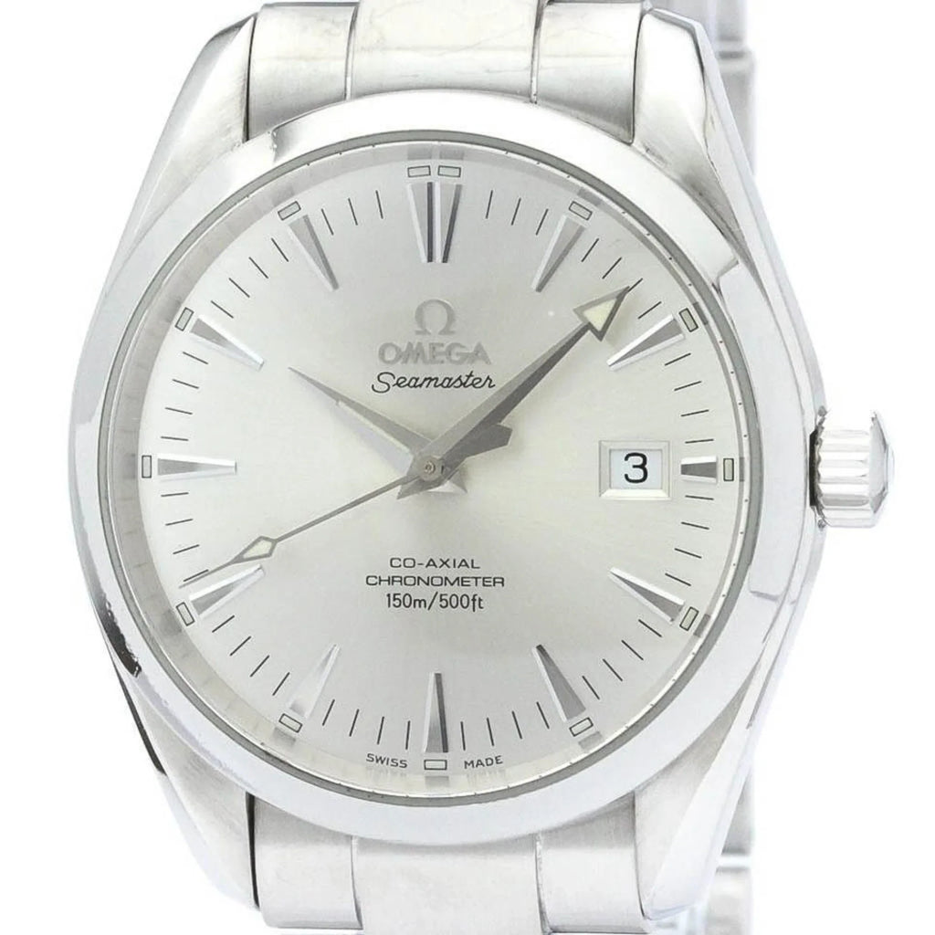 Pre-Owned Polished OMEGA Sizeeamaster Aqua Terra Co-Axial Automatic Watch 2503.30 BF560296 (Good)