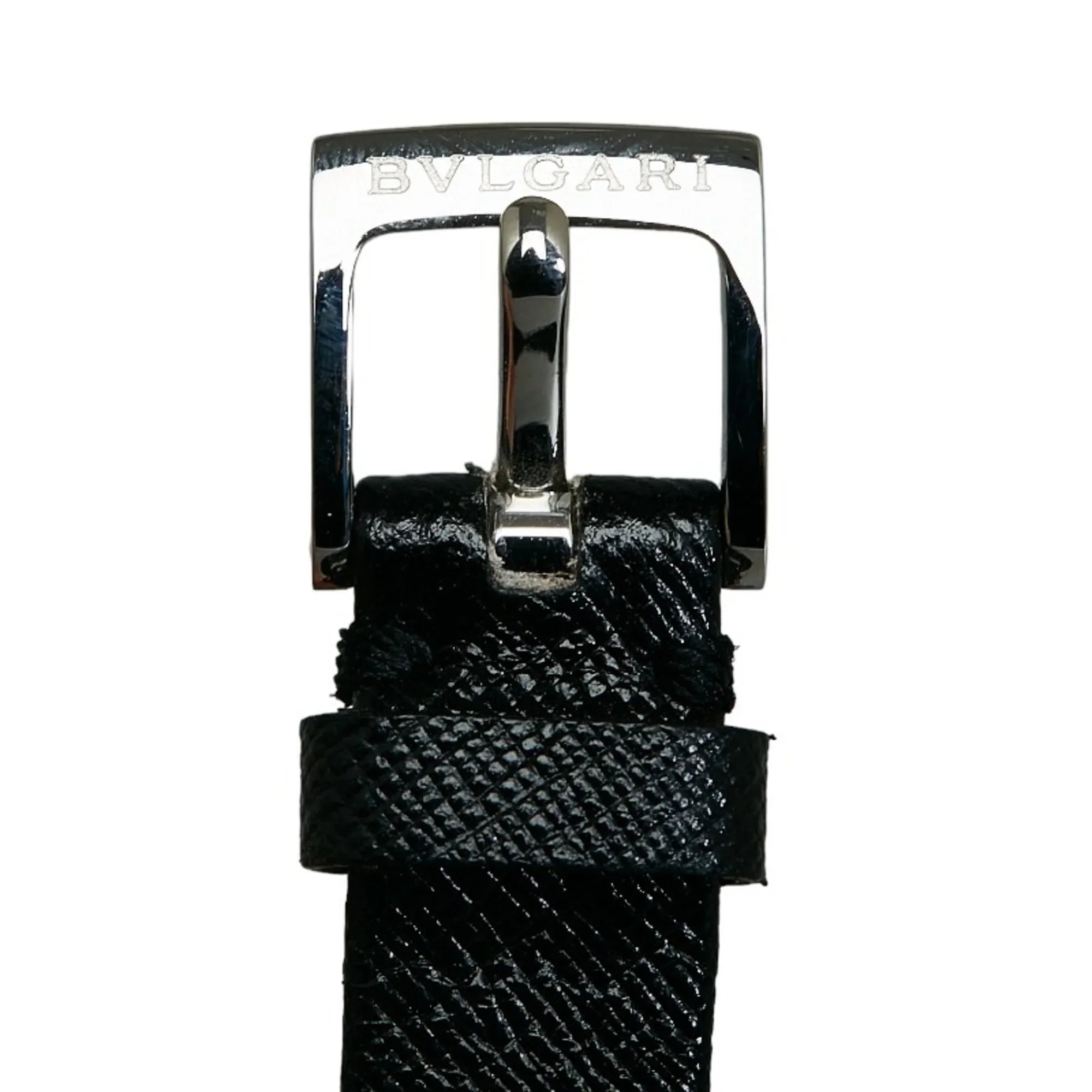 Pre-Owned Bvlgari B Zero One Sizehell Diamond Watch BZ23Size Quartz Navy Dial Sizetainless Sizeteel Ladies BVLGARI (Good)