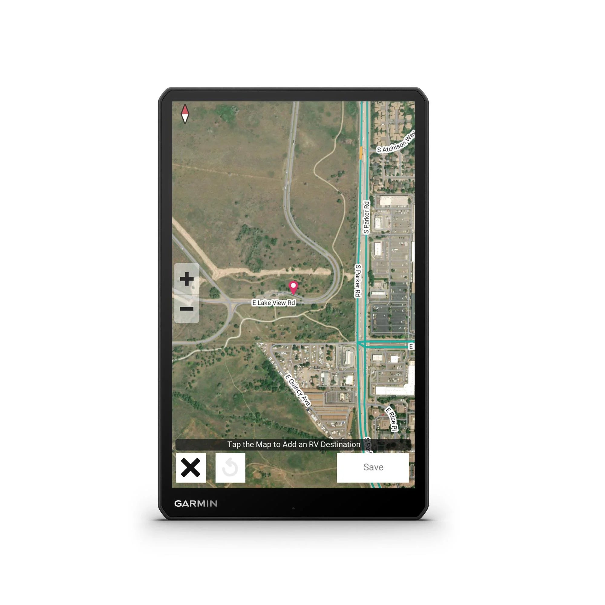 Garmin RV 1095 MT-Size RV GPSize Navigator with XL Friction Mount