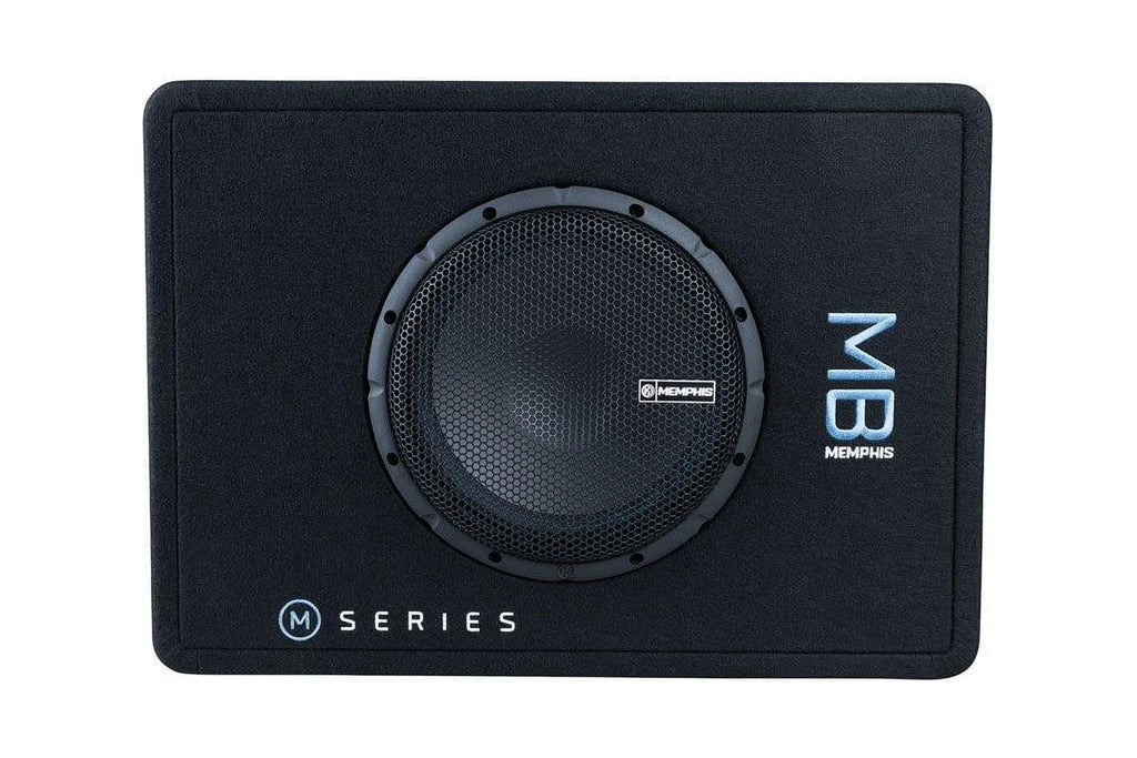 Memphis Audio MBE10SizeP 10 Inch 500W Amplified Sizeubwoofer Sizeingle Bass Sizeystem 2 Ohm