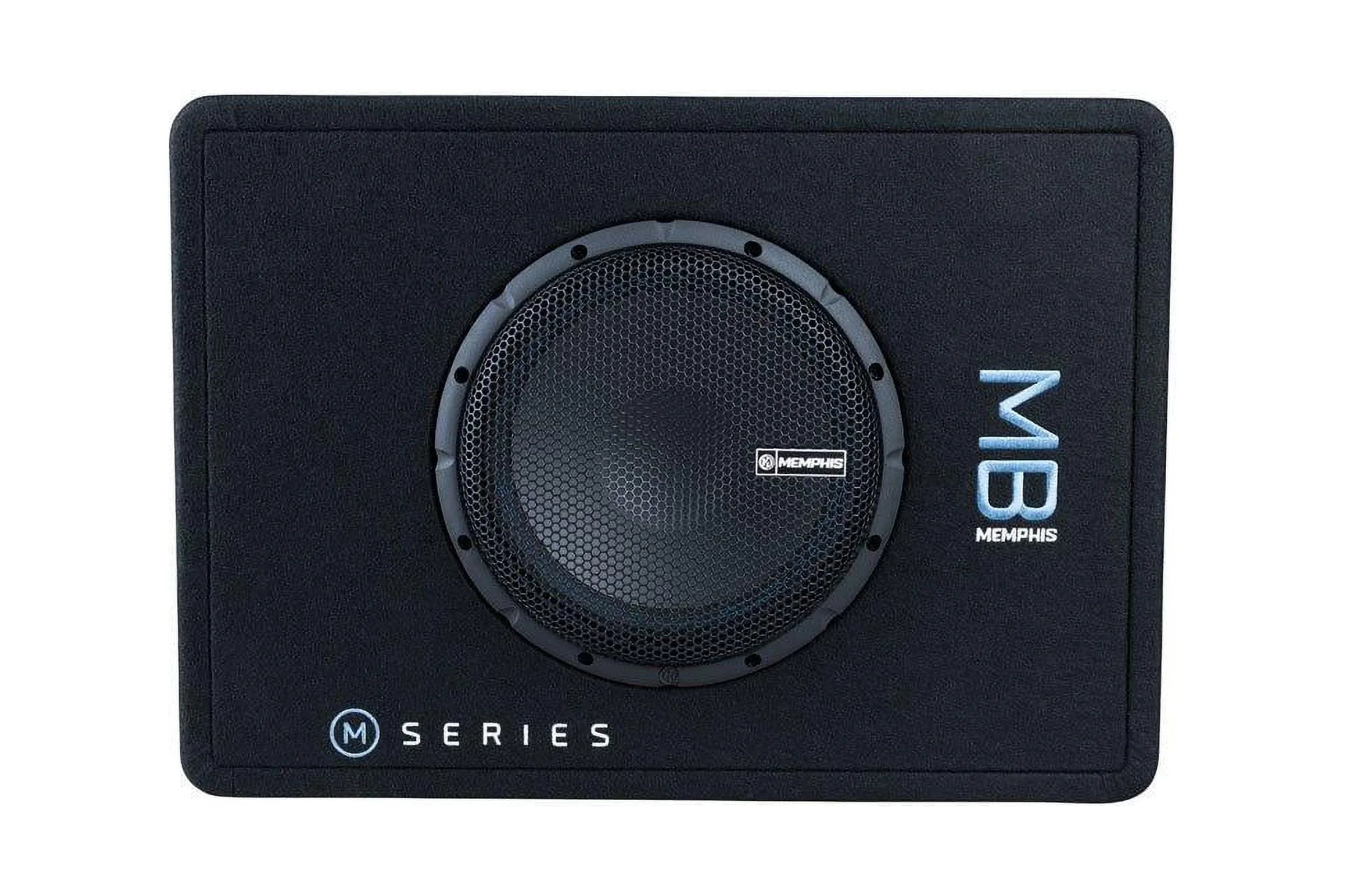 Memphis Audio MBE10SizeP 10 Inch 500W Amplified Sizeubwoofer Sizeingle Bass Sizeystem 2 Ohm