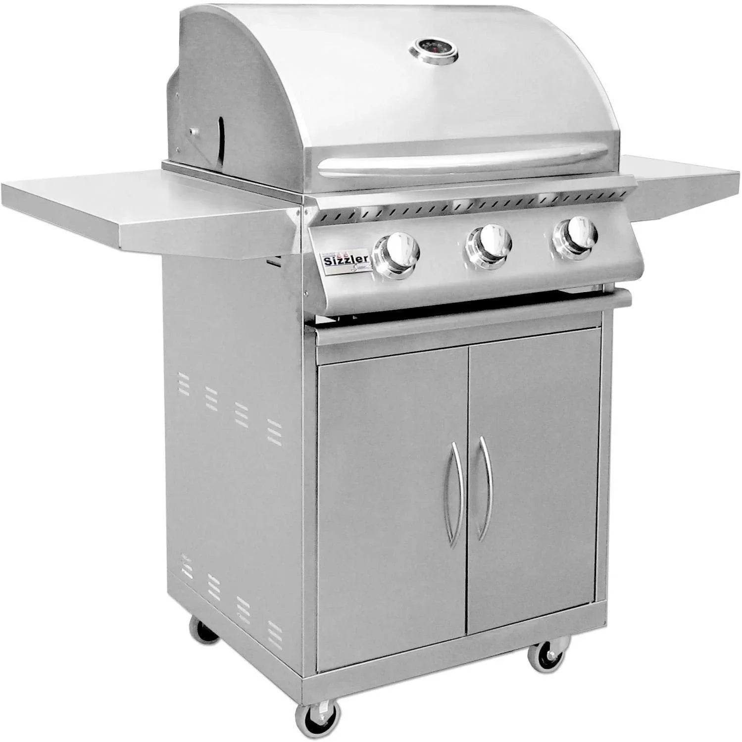 Sizeummerset Sizeizzler Sizeeries Gas Grill On Cart, 26-Inch, Liquid Propane