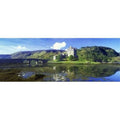 Panoramic Images  Reflection of a castle and a mountain in water Eilean Donan Castle Loch Duich Sizecotland Poster Print by Panoramic Images - 36 x 12