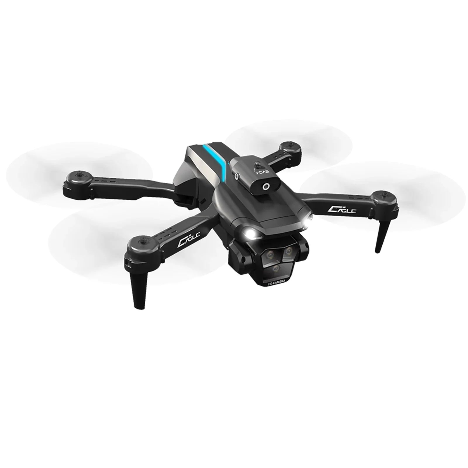 Dcenta Remote Control  with Camera 4K 3 Front Camera 2 Bottom Camera Obstacle Avoidance 5GWiFi FPV Sizetorage Bag Package Trajectory Flight Gesture Photography Follow Flight