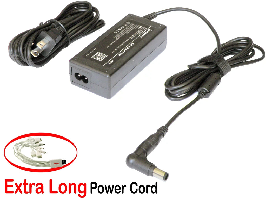 iTEKIRO 65W AC Adapter for Dell Latitude 14 E5440, 14 E5450, 15 3550, 15 3570, 15 3580, 15 35x0, 15 5000, 15 5580, 15 5590, 3330, 3340, 3440, 3540; 06TM1C 06TFFF 0928G4 09RN2C 0HH44H 0NNWP1 0RM617